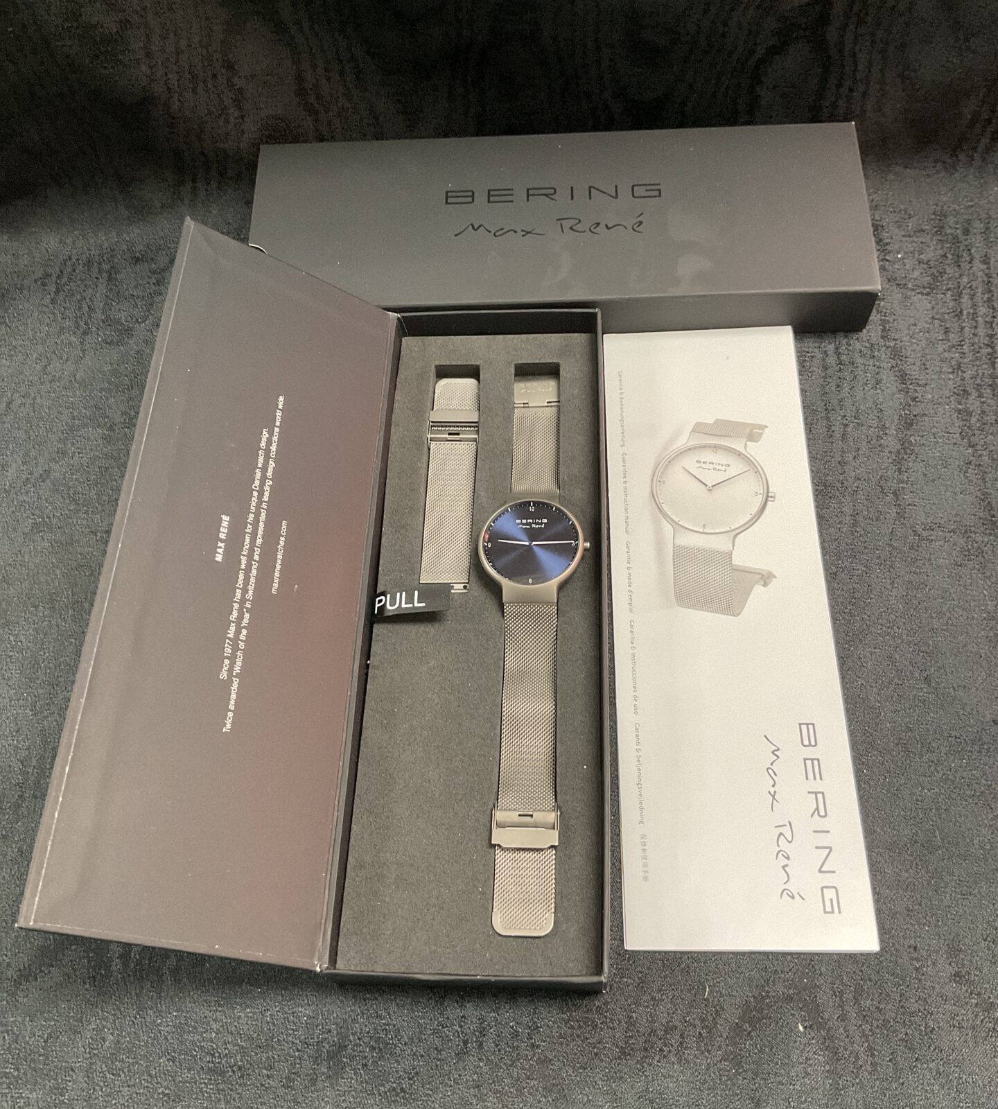 Gene Rene Watch New Max Rene Bering Wristwatch – Badgers Auctions