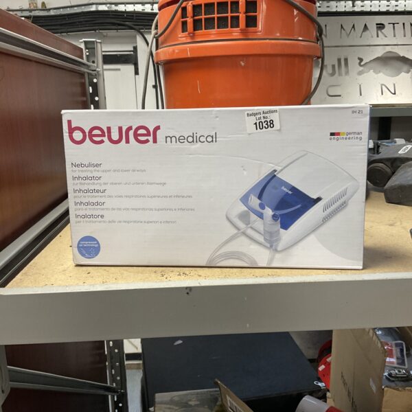 Beurer medical nebuliser IH 21 for respiratory therapy.