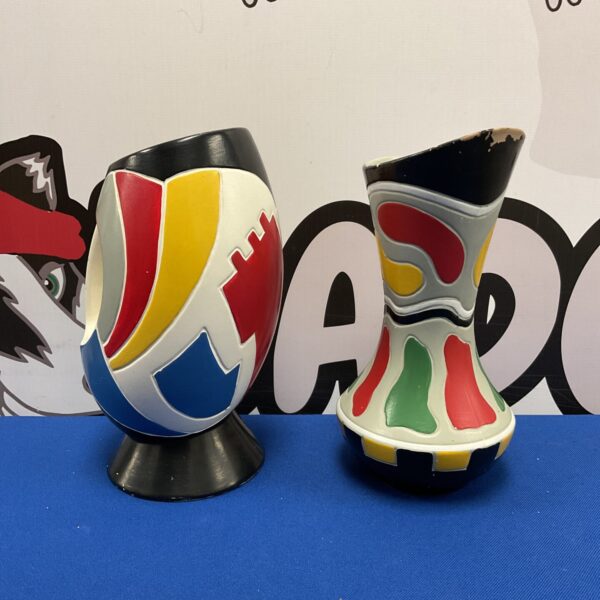 Vintage Brentleigh Ware jug with geometric pattern.