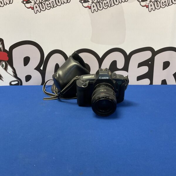 Vintage Canon EOS 600 35mm SLR film camera in good condition.