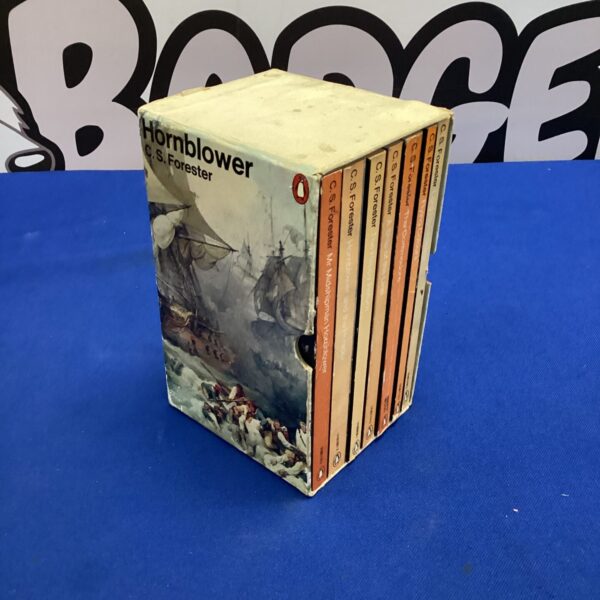 CS Forester Hornblower book collection, vintage naval fiction series.