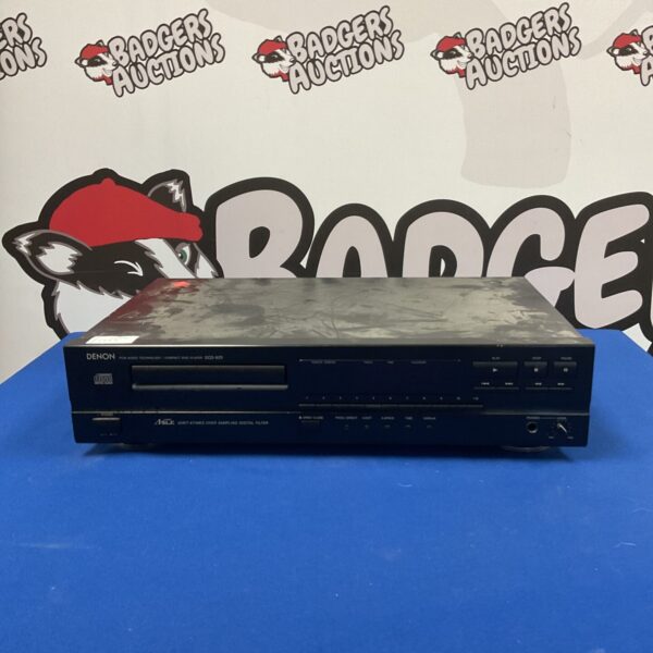 Black Denon DCD-825 CD player with front panel controls.