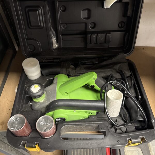 Exakt sp180 planer sander in original carrying case.