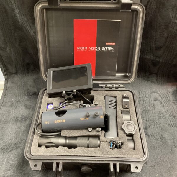 FireWolf night vision system in a protective carry case.