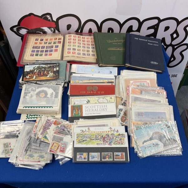 Vintage first day covers and stamp collection for philatelists.