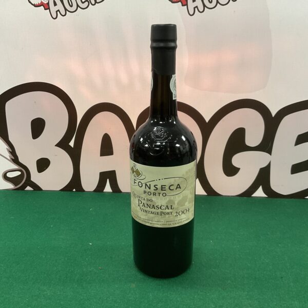 Fonseca Panascal Vintage Port 2004 bottle, a collectible wine.