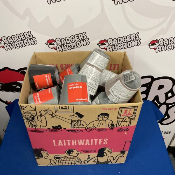 Quantity lot of Goodhome Lokom surface end caps for furniture.