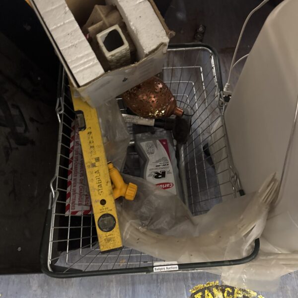 Mixed house clearance lot with various vintage and collectible items.