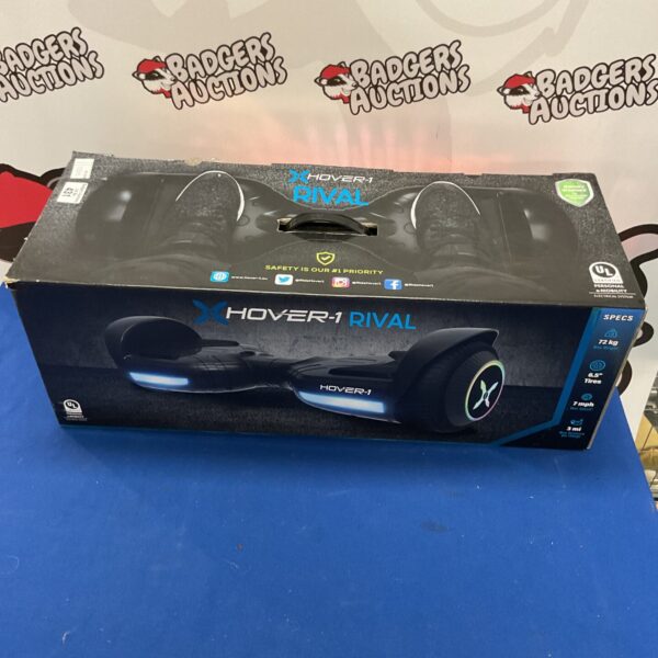 Blue Hover-1 Rival hoverboard, self balancing electric scooter.