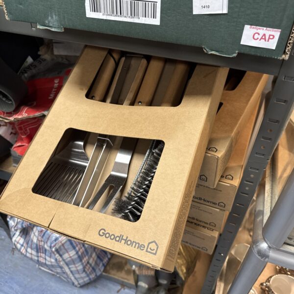 Five sets of good home barbecue utensils - new