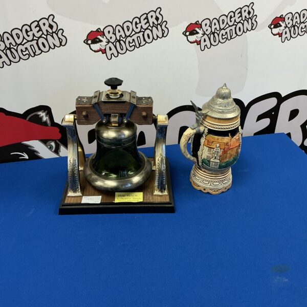 1976 Musical Liberty Bell Decanter and musical Stein