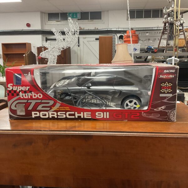 Vintage Jetcon Porsche 911 GT2 RC car, radio controlled vehicle