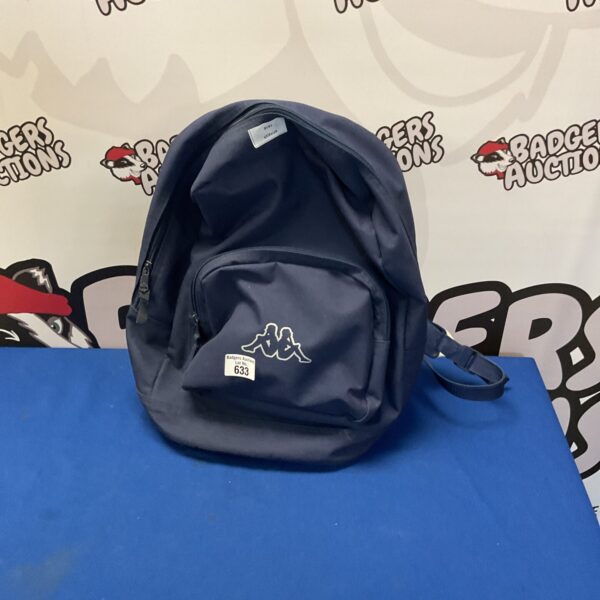Vintage Kappa backpack with logo and side taping.