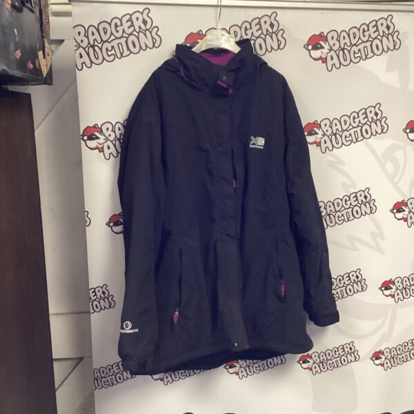 Karrimor size 18 coat for men, outdoor sports jacket.