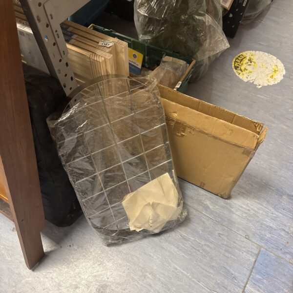 New kitchen pan rack still in original packaging.