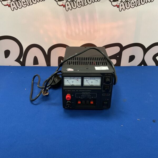 Vintage Manson EP-603 DC power supply with analogue display.