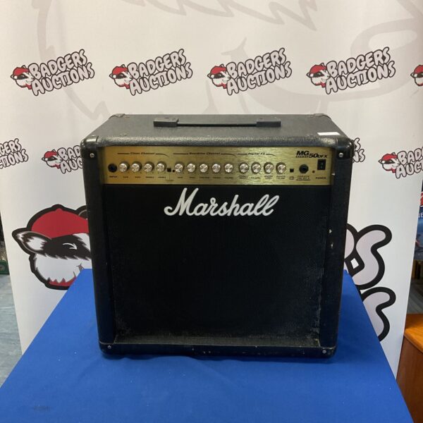 Marshall MG50DFX amplifier, a 50-watt guitar amplifier.