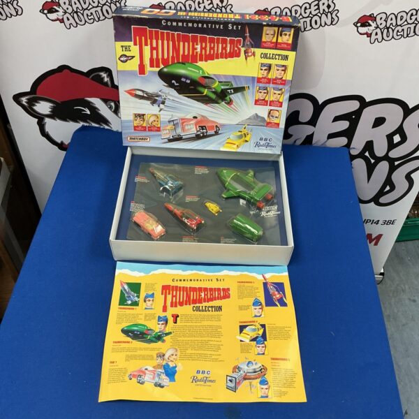 Matchbox Thunderbirds Commemorative Set in original packaging.