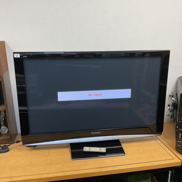 Panasonic 50 inch plasma TV, model TH-50PZ80B, for home entertainment.