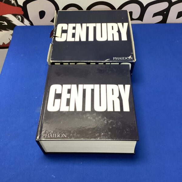 Phaidon Century book cover, a visual survey of 20th-century design.