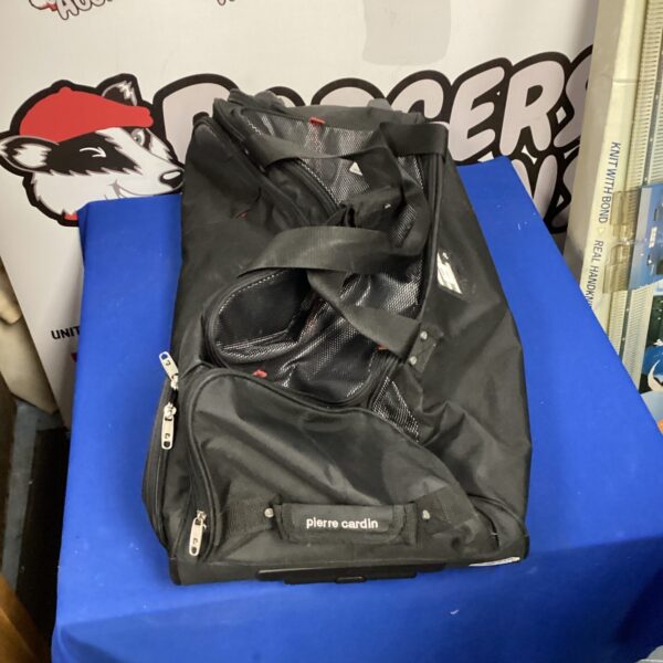 Vintage Pierre Carden sports bag for equipment and travel.