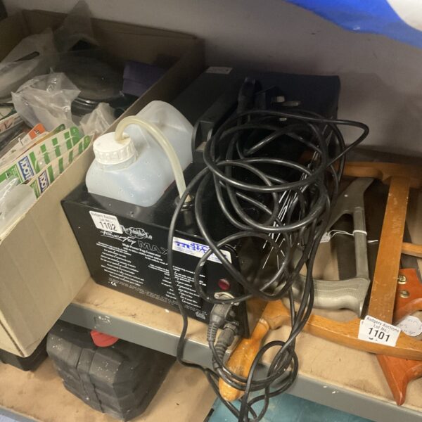 Used Powerfog Max disco smoke machine for parties and events.