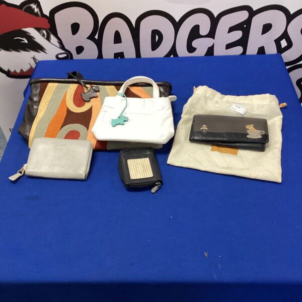 Radley handbags and purse lot, designer collection.