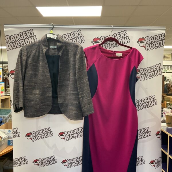 Red Herring size 12 blazer and Linea dress lot.