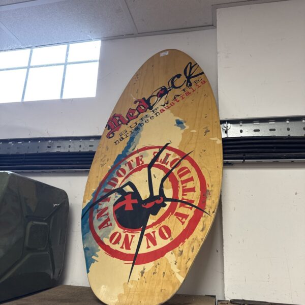 Vintage Redback Australia surfboard presentation board for collectors.