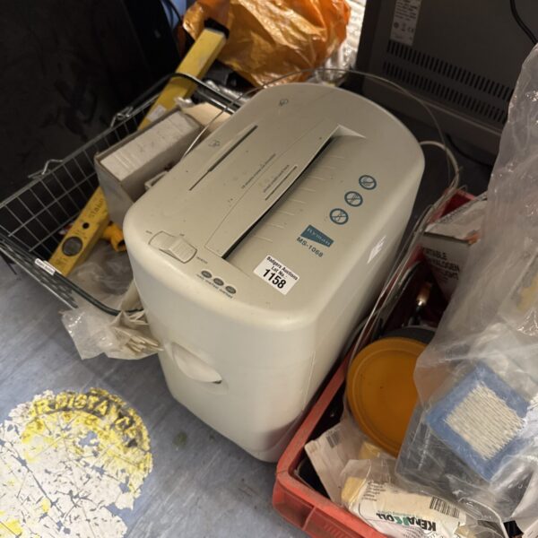 Ryman MS-1068 paper shredder for office document destruction.
