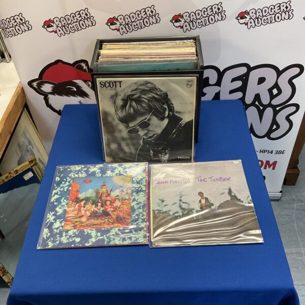 Scott Walker vinyl record on Philips label, vintage 1960s LP.