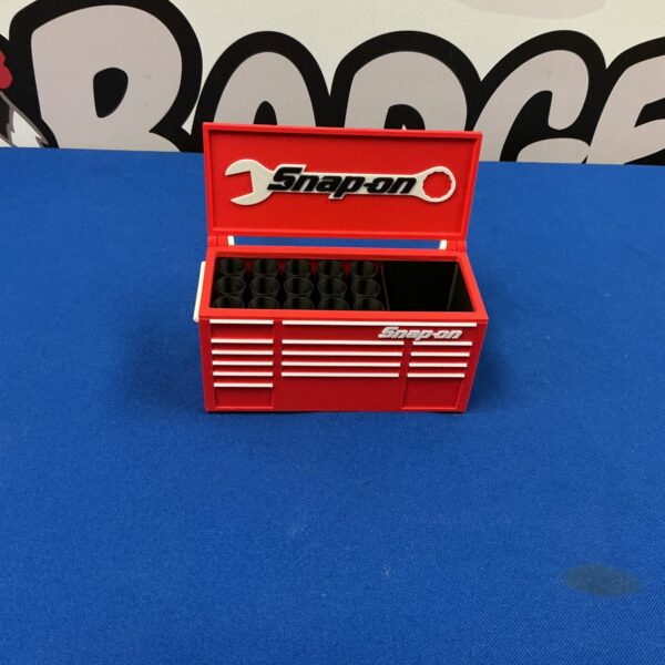 Vintage Snap on pen holder for desk organization.