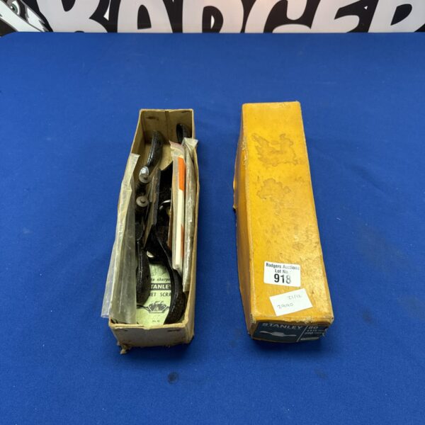 Vintage Stanley 80 cabinet scraper for woodworking.