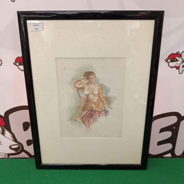 Stella Steyn nude painting, vintage Irish art study.