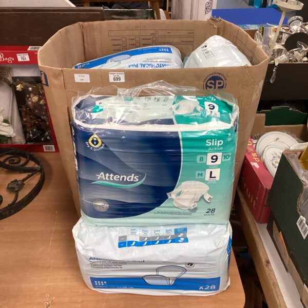 Sealed packs of Tena adult incontinence pants for discreet protection.