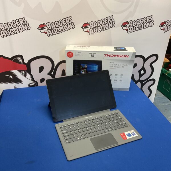 Thomson Hero 13.3 inch Windows 10 2 in 1 tablet for sale.