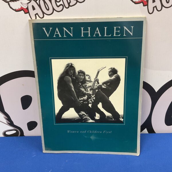 Vintage Van Halen songbook cover for voice, piano, and guitar.