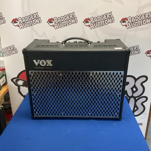 Vox Valvetronix AD50VT amplifier combo in black, front view.