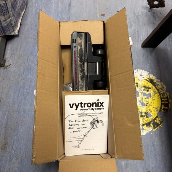 Vintage Vytronix HSV3 corded hoover in a box.