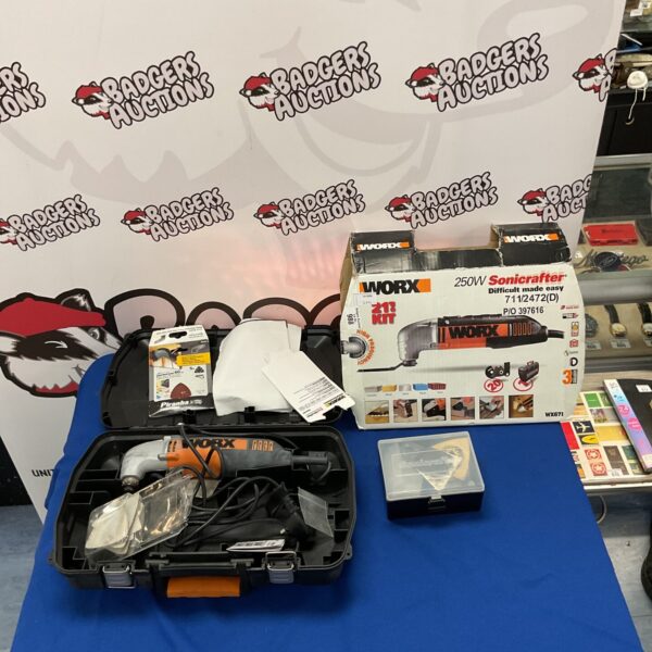 Worx 250w Sonicrafter Omni Tool power tool for DIY projects.