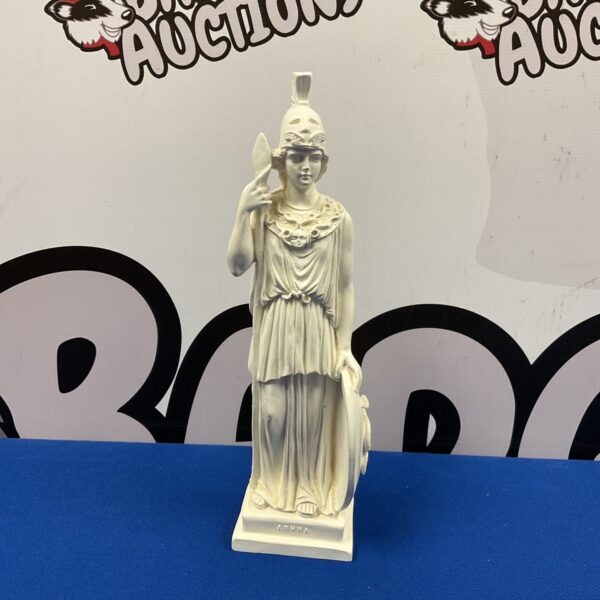Hand-made alabaster Aohna sculpture, classical art decor.
