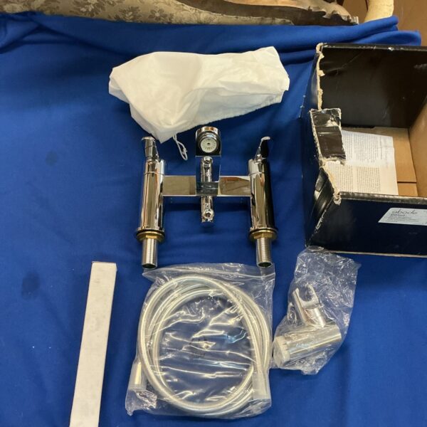 Chrome Anode Debut bath shower mixer set for bathroom plumbing.