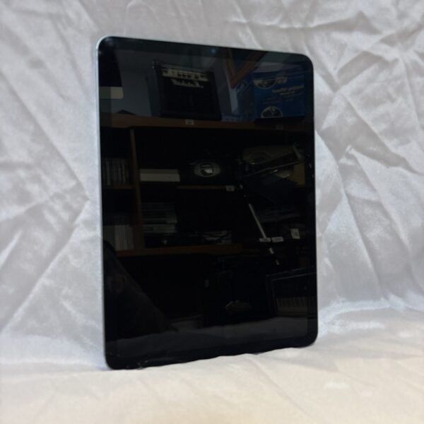Apple iPad Air displaying a reflection on the screen.