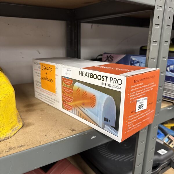 Sealed Bergstrom Heat Boost Pro radiator booster in original packaging.