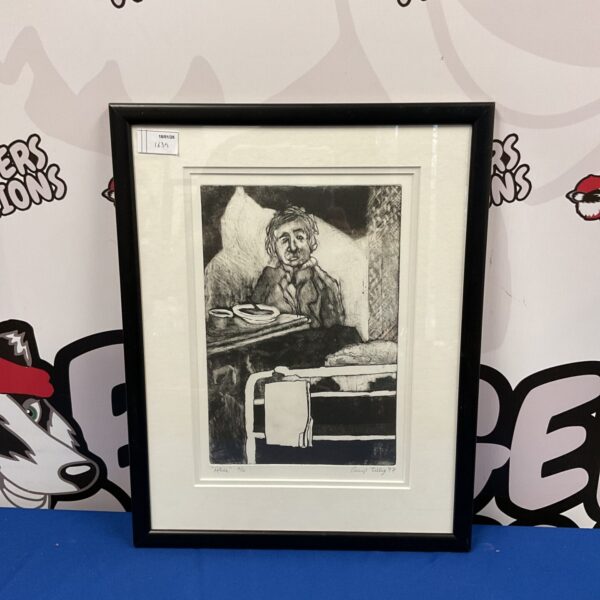 Beryl Tilley limited edition woodcut print titled Alice.