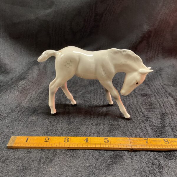 Vintage Beswick grey foal model 947 ceramic figurine.