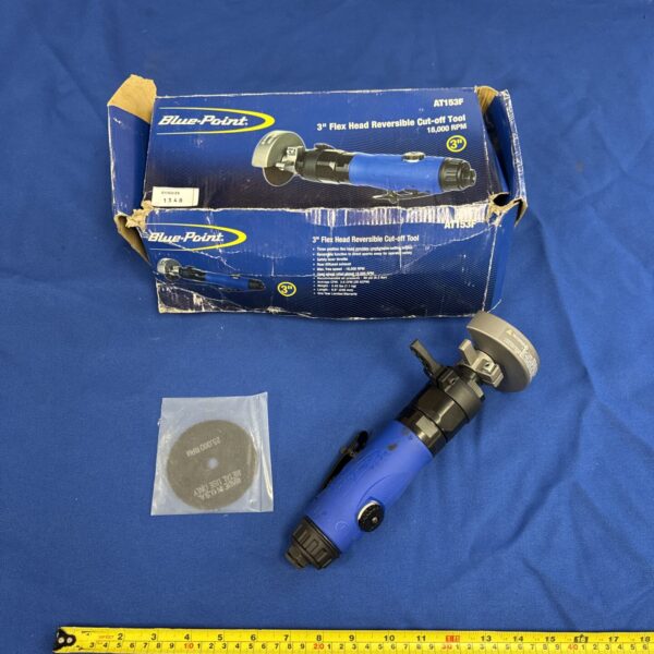 Bluepoint AT153F 3” flex head reversible cut off tool for automotive use.