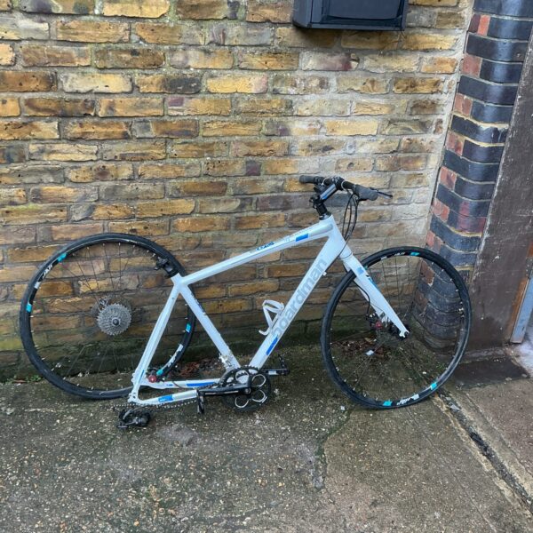 Side view of a Boardman DRC racing bike for auction.