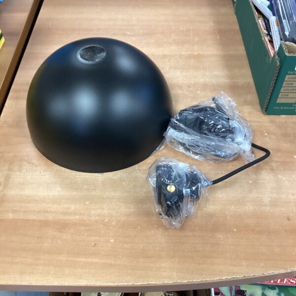 New ceiling lamp with fittings in original packaging.