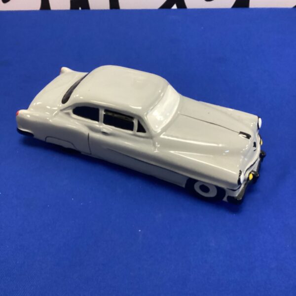 Vintage ceramic Buick moneybox, classic 1950s style collectible.